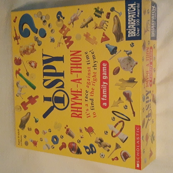 I Spy Rhyme-A-Thon Family Game FACTORY SEALED (2002) - Picture 2 of 11